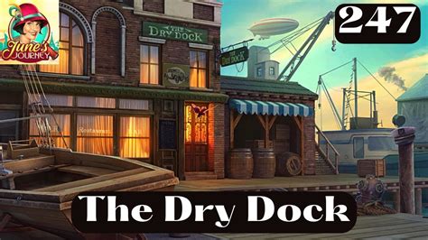 JUNE S JOURNEY 247 THE DRY DOCK Hidden Object Game Mastered Scene