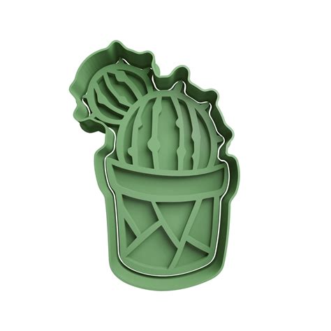 Cactus Cortador De Galletas STL Cortador De Galletas STL