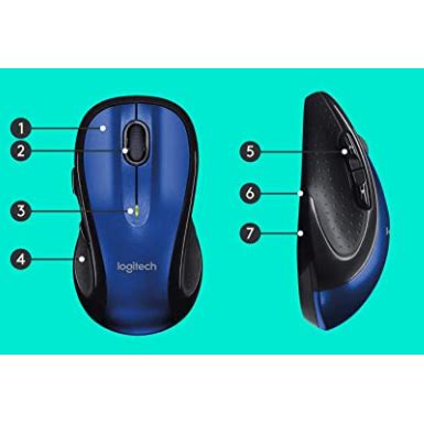 Logitech Mouse Inalámbrico M510 Azul Profundo Precio Costa Rica