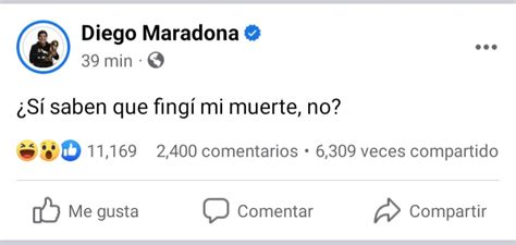 Gabriel Paunovic On Twitter Hackearon La Cuenta De Maradona En