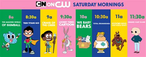 Cartoon Network on The CW 2023-24 Schedule by MarkPipi on DeviantArt