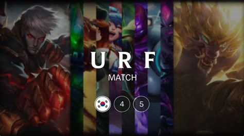 URF Match 45 All Random Ultra Rapid Fire YouTube