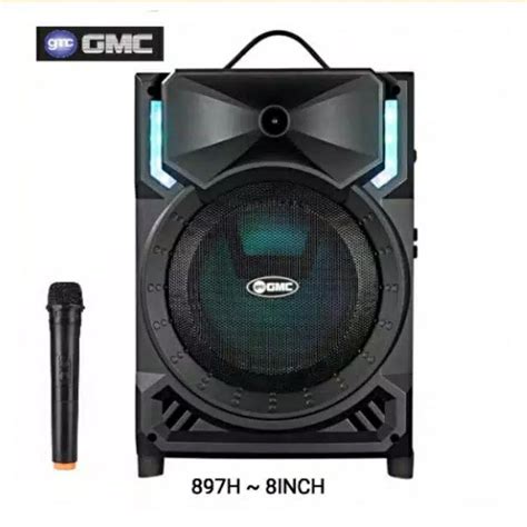 Jual Speaker Aktif Portable GMC 897H Bluetooth Garansi 1 Tahun Di Lapak