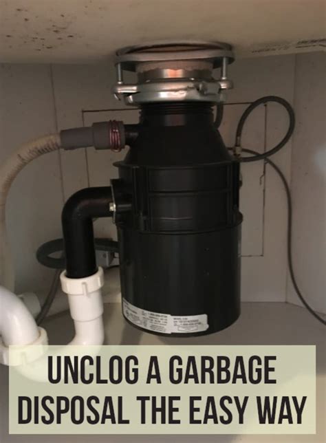 How To Unclog A Garbage Disposal Unit 3 Easy Methods Hubpages