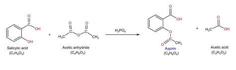 If You Used 250 Mg Of Salicylic Acid And Excess Acetic Anhyd Quizlet