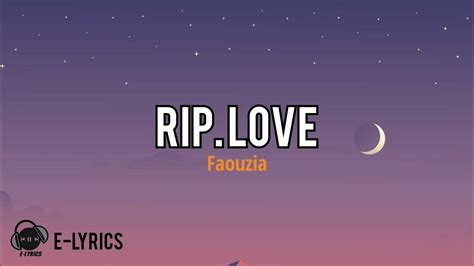 Faouzia Rip Love Lirik Lagu Man Down Man Down Another One Tiktok