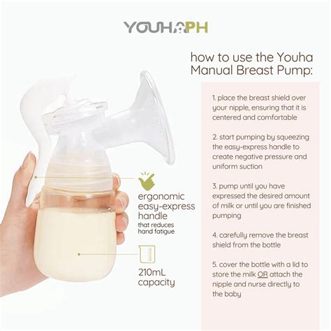 Youha Manual Breast Pump Youha Philippines