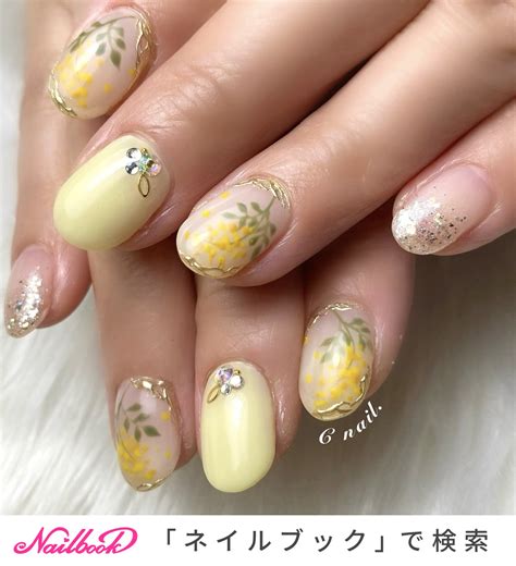 手が綺麗に見えるネイル 春 ハンド シンプル フラワー 鈴鹿市 Cnailのネイルデザイン No 8693668 ネイルブック