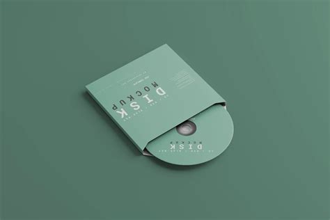 CD DVD Or Blue Ray Disc With Box Mockups Mockup Free