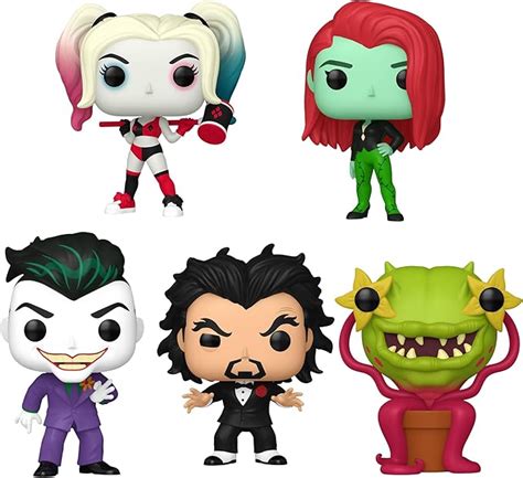 Funko Pop Harley Quinn Animated Series Set Of 5 Harley