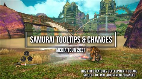 Ffxiv Endwalker Samurai Tooltips Changes Media Tour Youtube