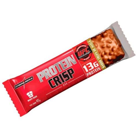 Protein Crisp Bar 1 Barra 45g Trufa Avelã Integralmédica