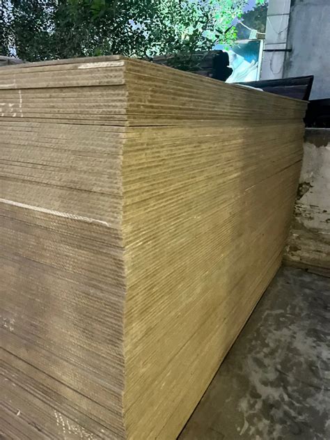 Cement Wood Particle Bison Panel Board Surface Finish Matte