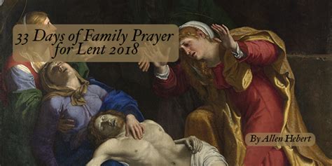 2018 Lenten Family Prayer Activity – Your Holy Family