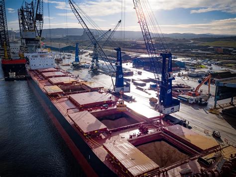 Biggest Soya Bean Meal Vessel Lands In The UK 54 000 Tonnes Of It