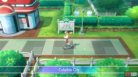 Celadon City Gym Rainbow Badge Walkthrough Pok Mon Let S Go