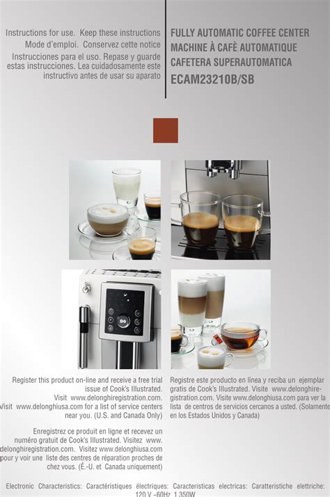 Delonghi Magnifica S Mode Demploi Francais Pdf