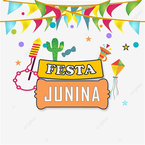 Festa Junina Vector Hd Png Images Cartoon Style Festa Junina Holiday