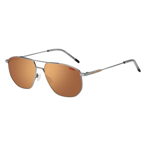 Hugo Boss Hg S R Jw Matte Ruthenium Sunglasses Man