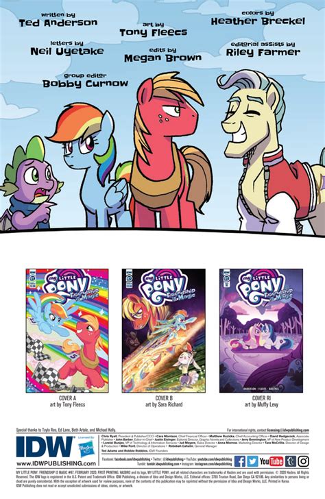 Safe Artist Tony Fleecs Idw Big Macintosh Princess