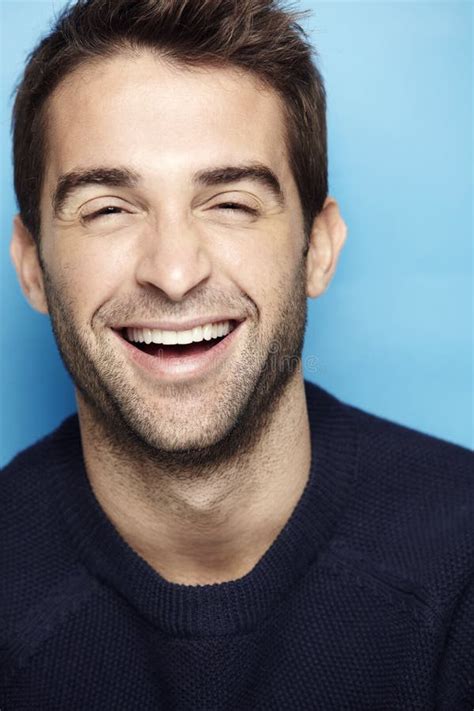 Portrait of an Attractive Man Stock Photo - Image of common, happiness ... 