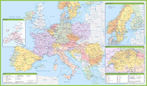 Big Map Of Europe - Map Of Rose Bowl