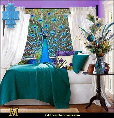 Peacock Color Scheme Bedroom