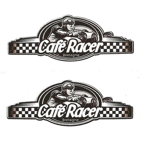 Cafe Racer Sticker Logo