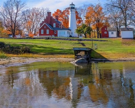 Port Sanilac Light House Photograph By Leeann Mclanegoetz