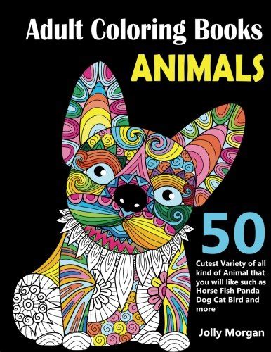 Animal Adult Coloring Books | Animal Coloring Books for Adults