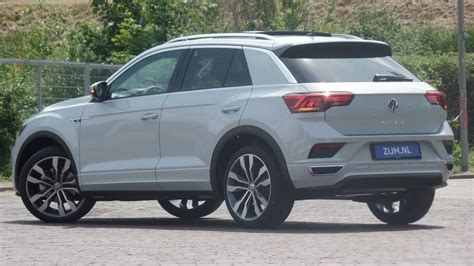 Volkswagen NEW T Roc R Line 2019 White Silver 19inch Suzuka Walk Around