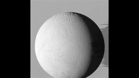 Raw Image Time Lapse Of Cassini S Enceladus Flyby Youtube