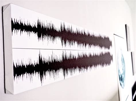 DIY Soundwave Art | Musings on Momentum