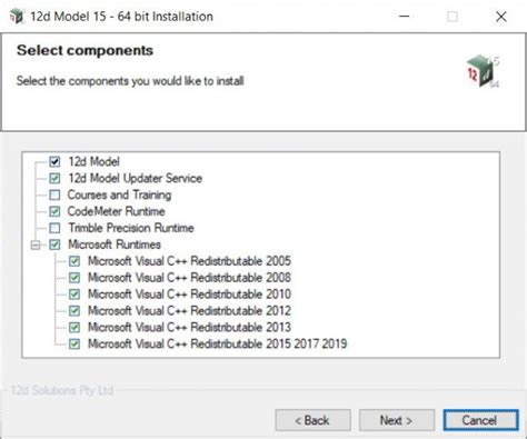 Upgrade to 12d Model 15 – 12D Wiki