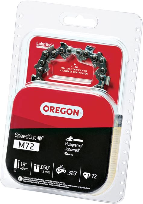 Oregon Cadena De Motosierra M72 SpeedCut Para Barra De 18 Pulgadas