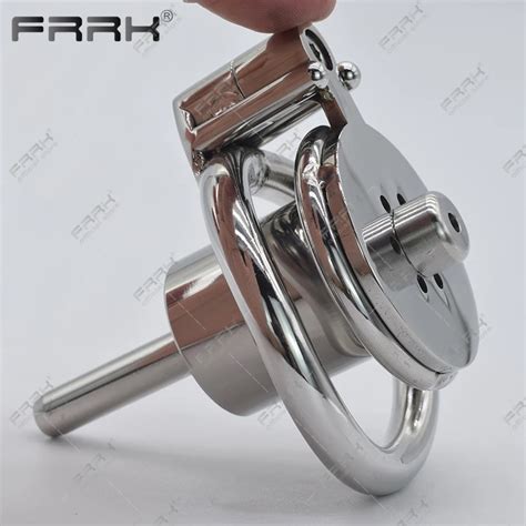 FRRK Hardcore Inverted Male Chastity Cage With Allen Key Cock Lock