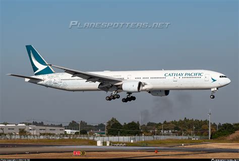 B HNK Cathay Pacific Boeing 777 367 Photo By ARAI118 100 ID 1516067