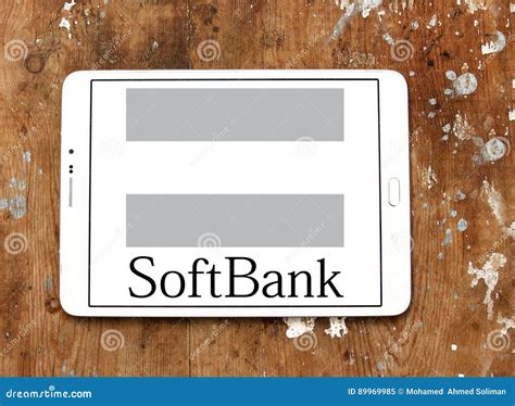 Softbank logo editorial image. Image of softbank, mobile - 89969985