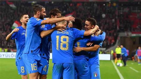 Ungheria Italia Azzurri In Final Four Di Uefa Nations League