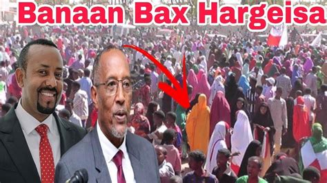 Deg Deg Shacabka Somaliland Oo Si Weyn Tageeray Heshiiskii Badda Ee