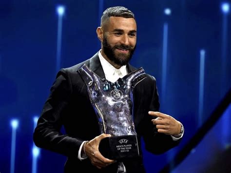 Real Madrid S Karim Benzema Crowned Uefa Men S Player Of The Year The