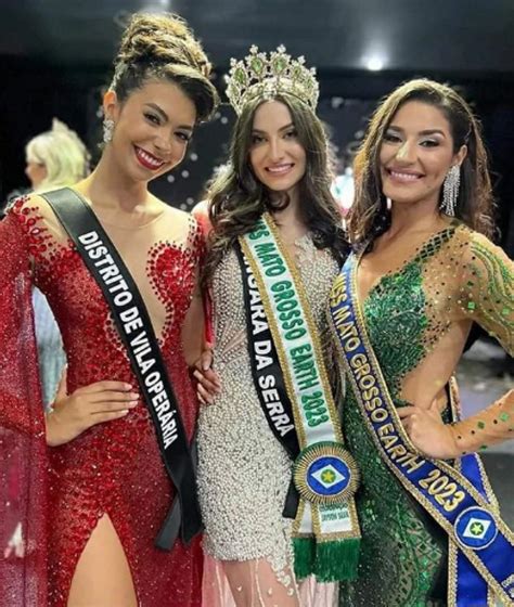 Tangaraense Vence Concurso De Beleza Miss Mato Grosso Earth 2023