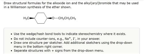 Solved Draw structural formulas for the alkoxide ion and the | Chegg.com