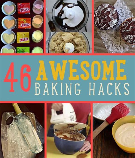 46 Awesome Baking Hacks Diy Ready