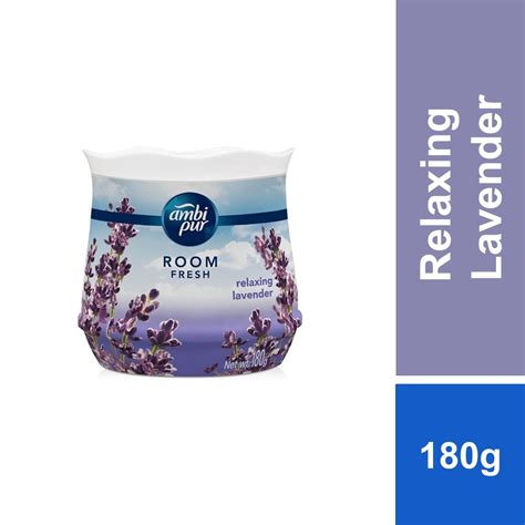 Ambi Pur Gel Fresh Air Refreshing Gel Relaxing Lavender 180g Shopee