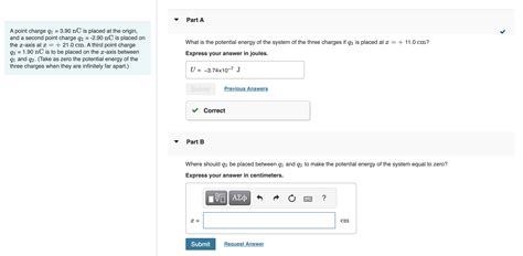 Solved A Point Charge Q1390nc Is Placed At The Origin And