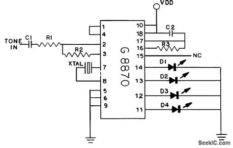 DTMF_DECODER_II - Basic_Circuit - Circuit Diagram - SeekIC.com