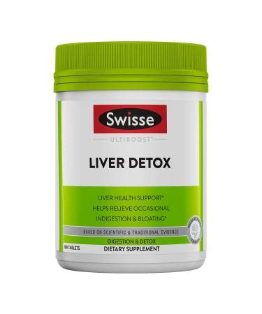 Swisse Ultiboost Liver Detox Tablets For Optimal Health