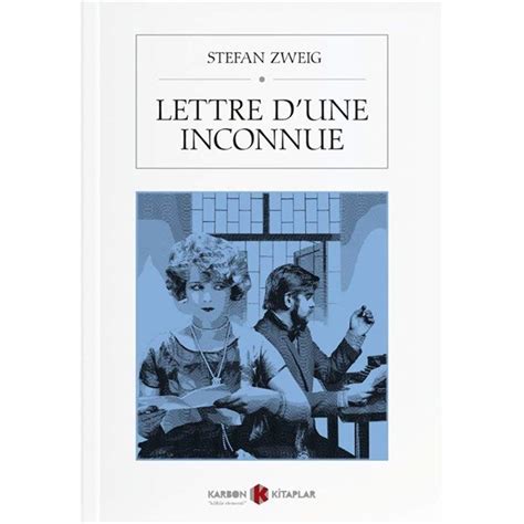 Amazon Fr Lettre Dune İnconnue Stefan Zweig Livres