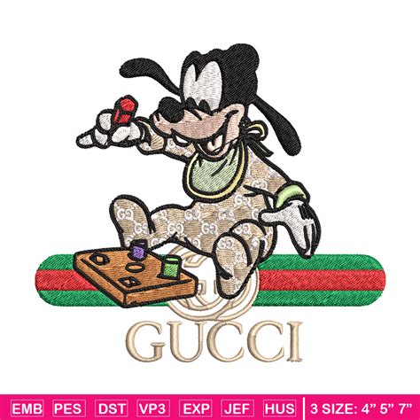 Goofy Baby Gucci Embroidery Design Gucci Embroidery Embroi Inspire